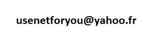 Adresse e-mail UsenetForYou